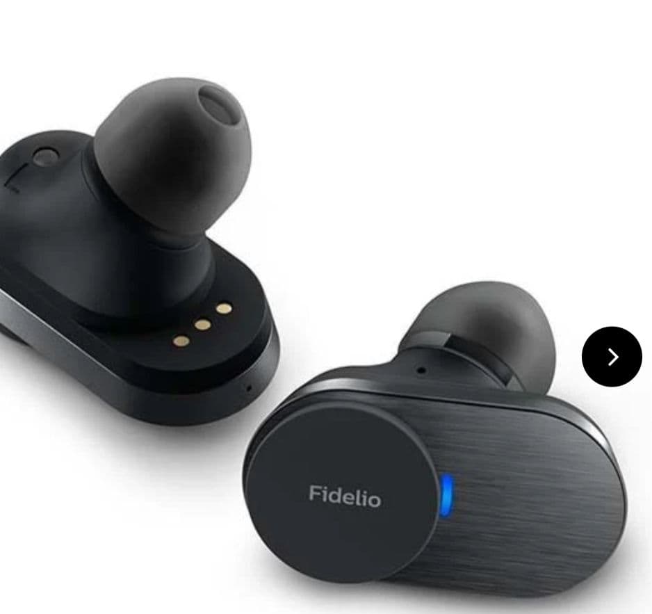 Fidelio T1 ブラック ワイヤレスイヤフォン