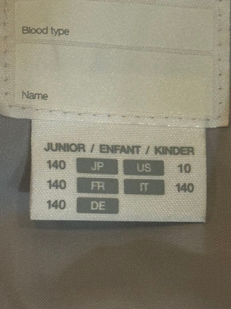 DESCENTE Move Sport スキーウェア 子ども用 黒/赤