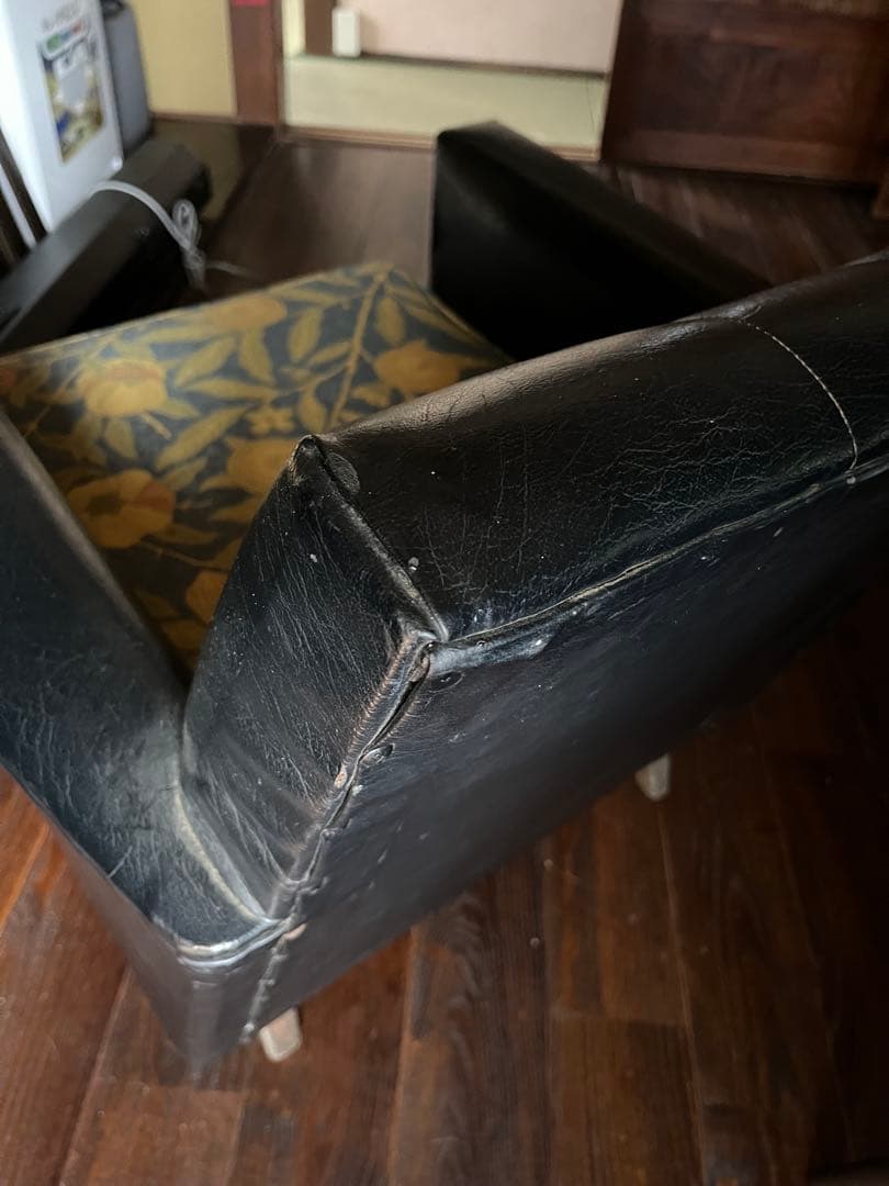 Karimoku × William Morris 1人掛けソファ