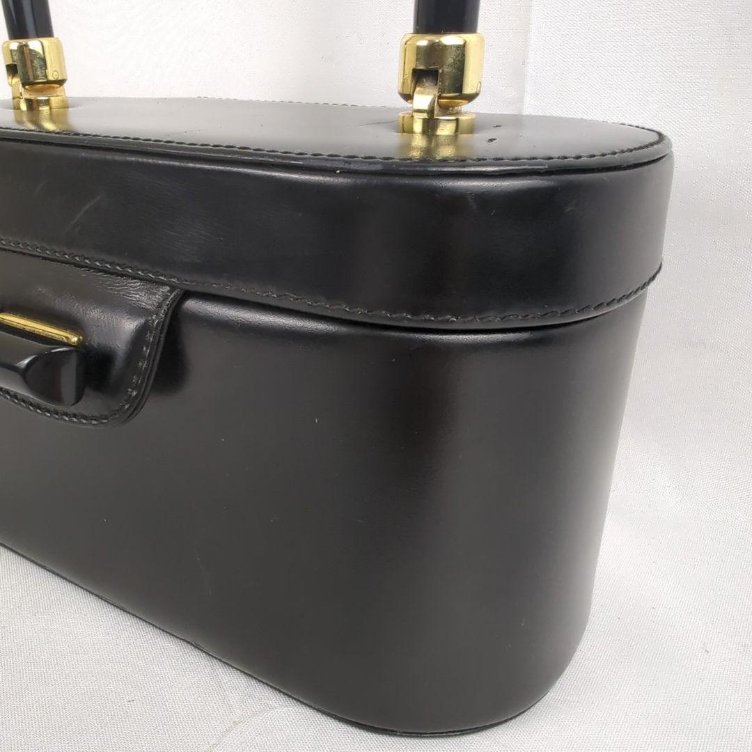 GUCCI グッチ バニティ バッグ ハンドバッグ プラハンドル ターンロック