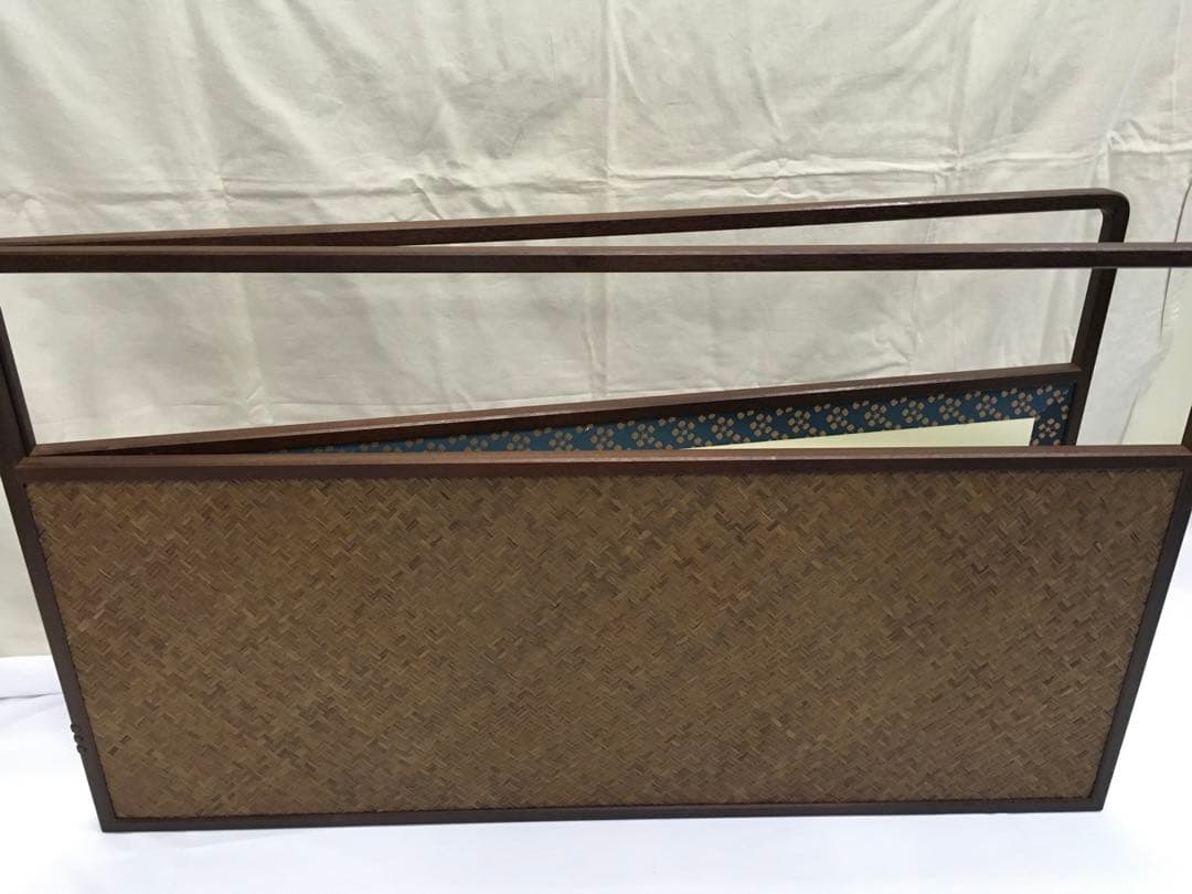 風炉先屏風　アジロ　保管箱付き