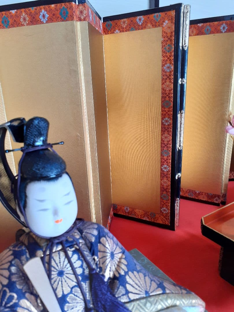 木目込　雛人形　7段飾り【３／５】