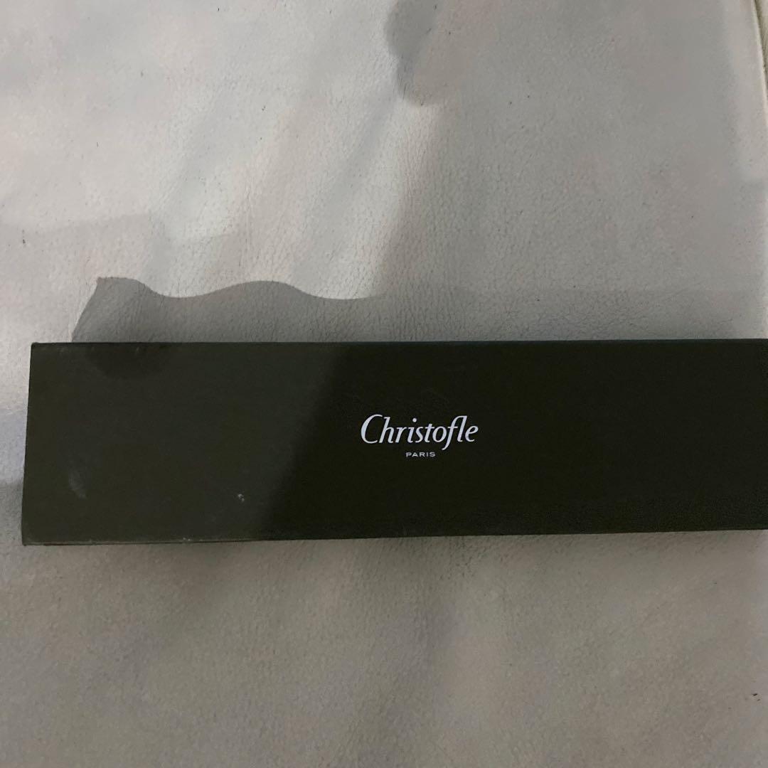 Christofle クリストフル 箸 ペア 2膳 ルージュ＆ブランシュ 紅白