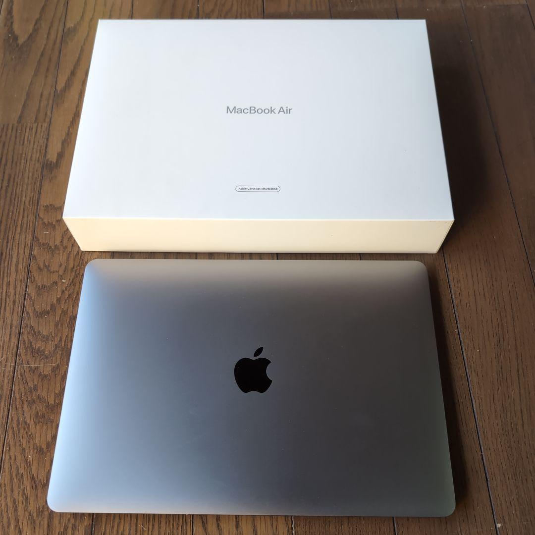【美品】M1 MacBook Air スペースグレーメモリ8G/SSD256GB
