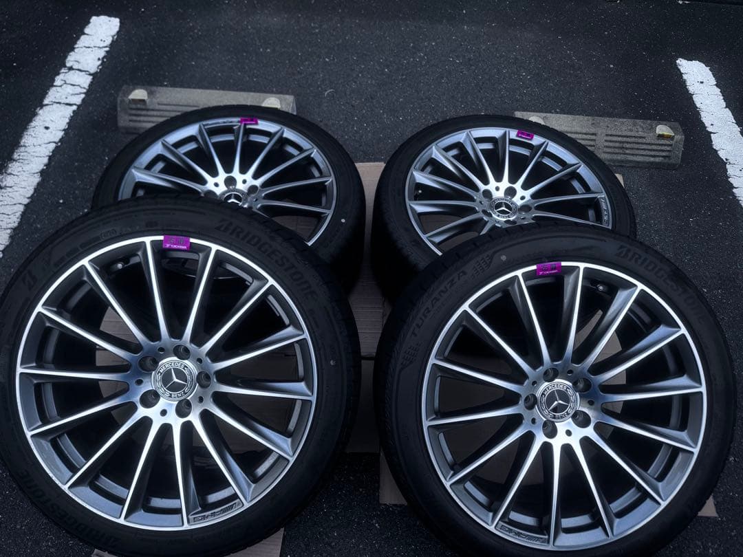 Mercedes-AMG20インチアルミホイール純正タイヤ&ホイール4本セット