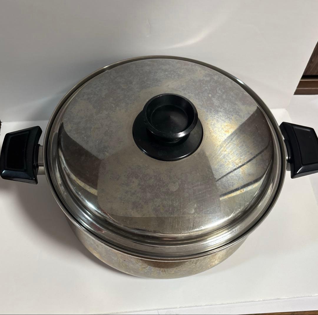 ロイヤルクイーン　6コート　大フライパン　2点セット　IH ガス 対応