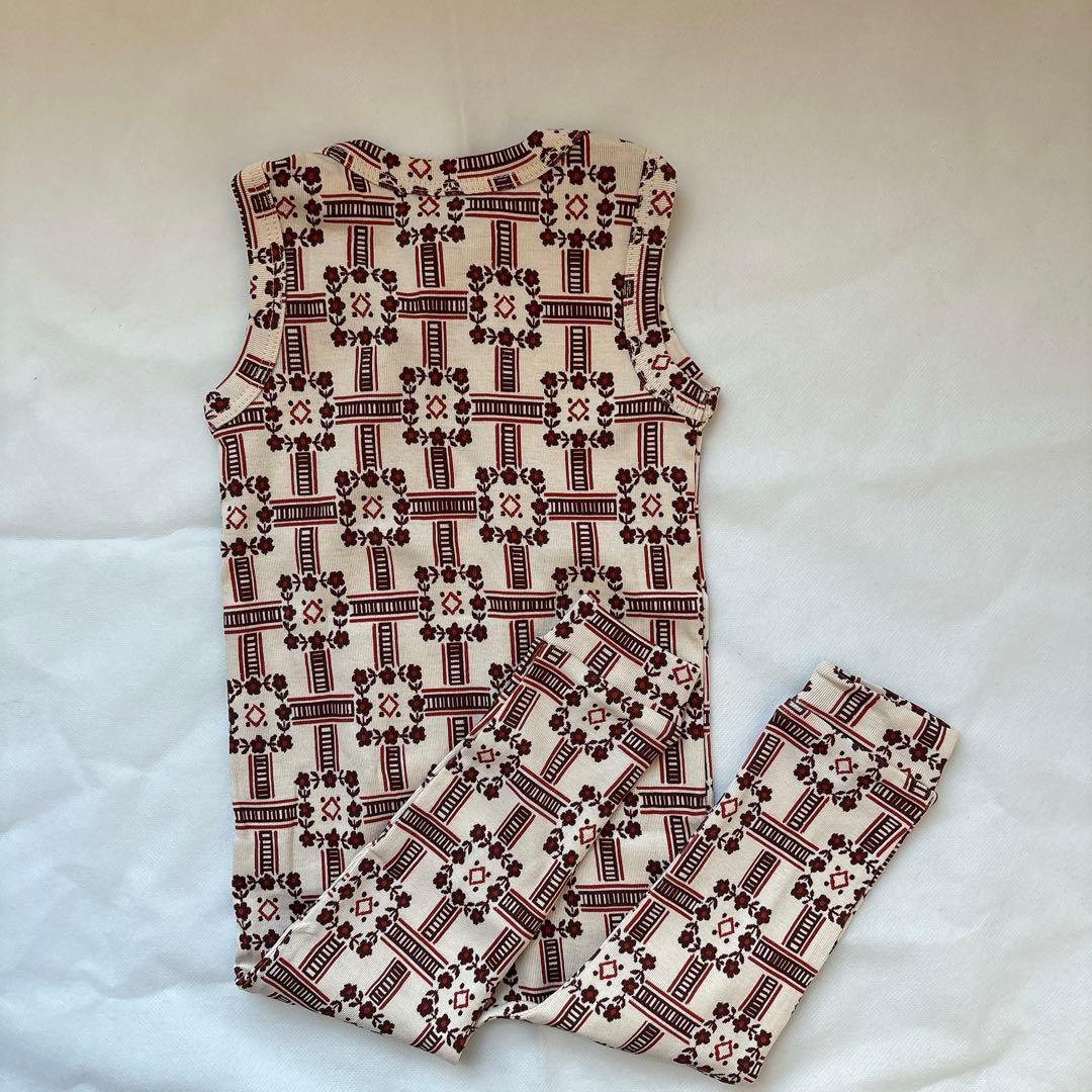 新品未使用 misha&puff Baby Overall 花鉄 9-12m