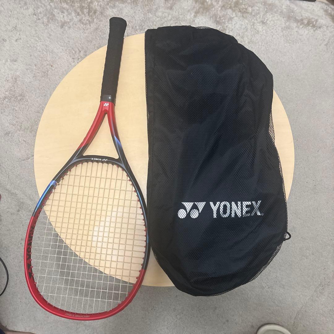 YONEX 硬式テニスラケット レッド/ブラック
