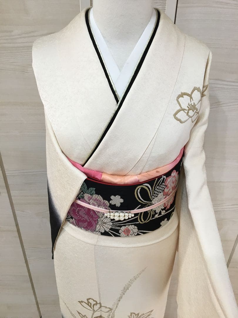 新春価格❗️人気色【訪問着】正絹　友禅