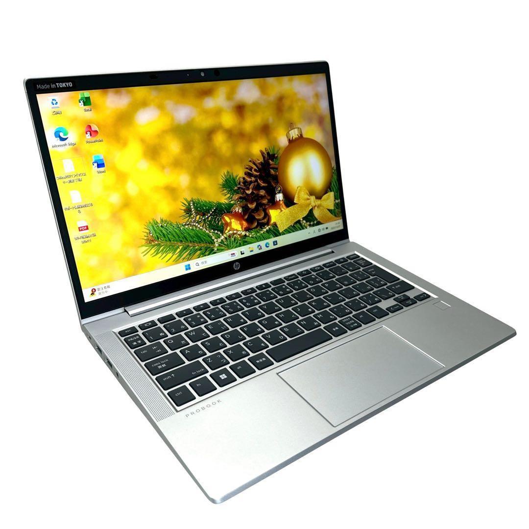 高性能 HP 13型 軽量 ノートパソコン 2022年製 AMD 687