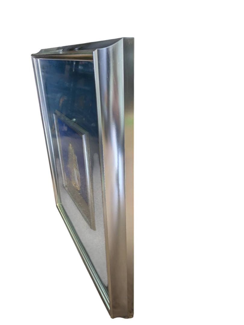 武比古 Takehiko 純銀額 帆船 伝統工芸品 銀製品