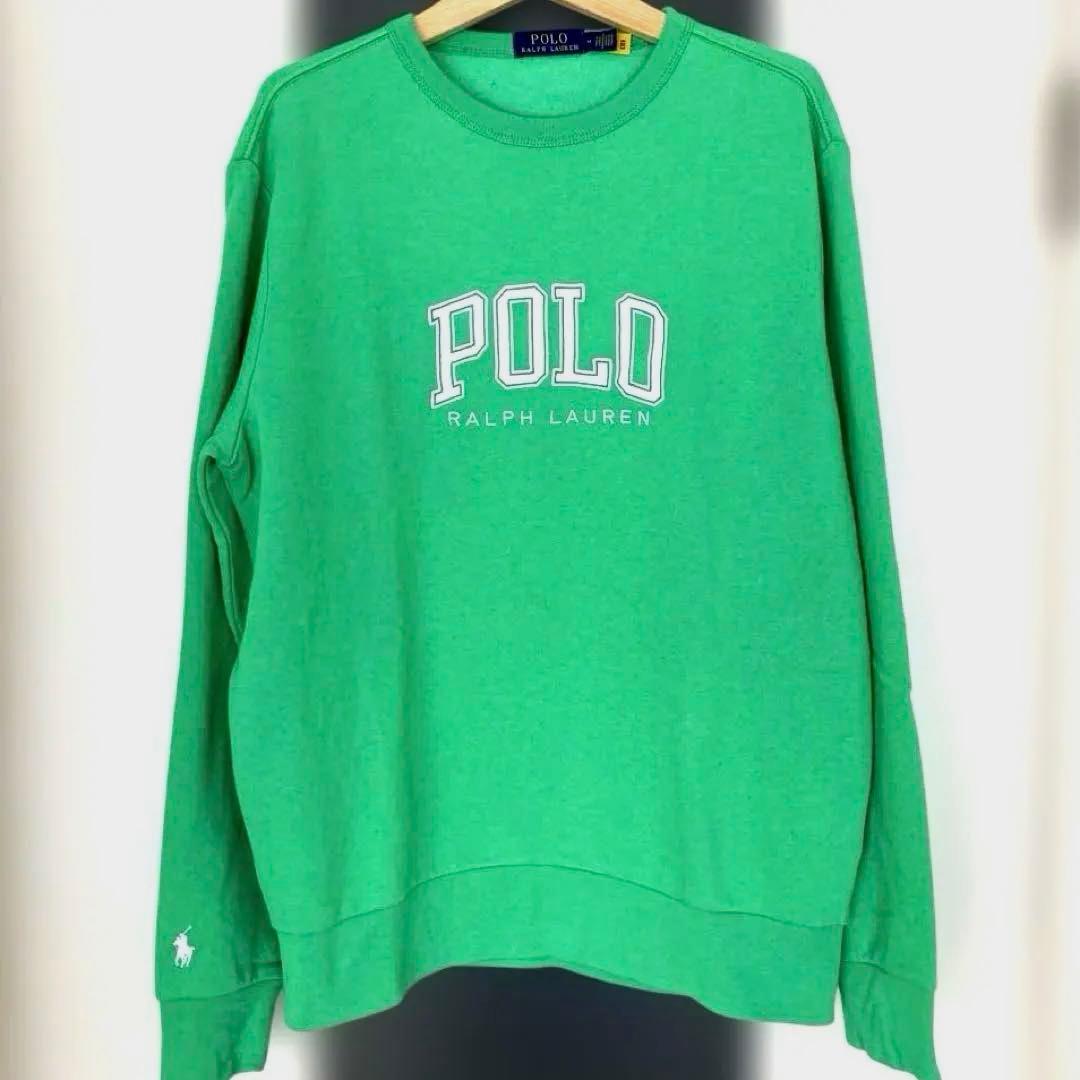 Polo Ralph Lauren メンズ グリーン トレーナー スウェットM