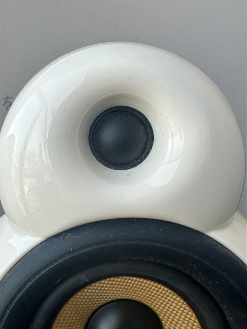 スキャンダイナ ミニポッド スピーカー ペア ホワイト ブルールーム デンマーク