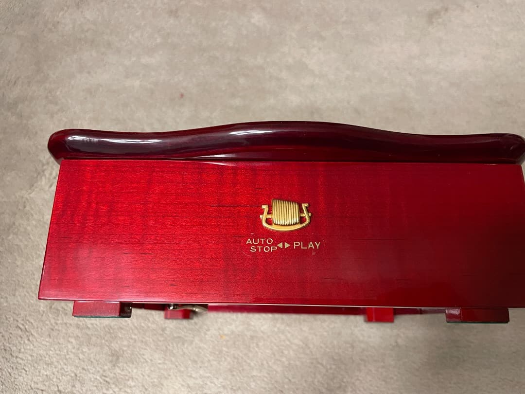 Sankyo オルフェウス ORPHEUS オルゴール 50弁 象嵌 中古 美品