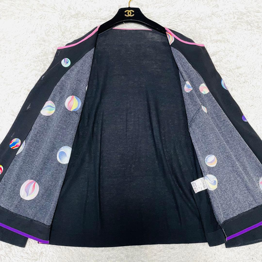 希少LLサイズ✨大きいサイズ◆美品✨レオナール カンカン　アンサンブル　ビー玉