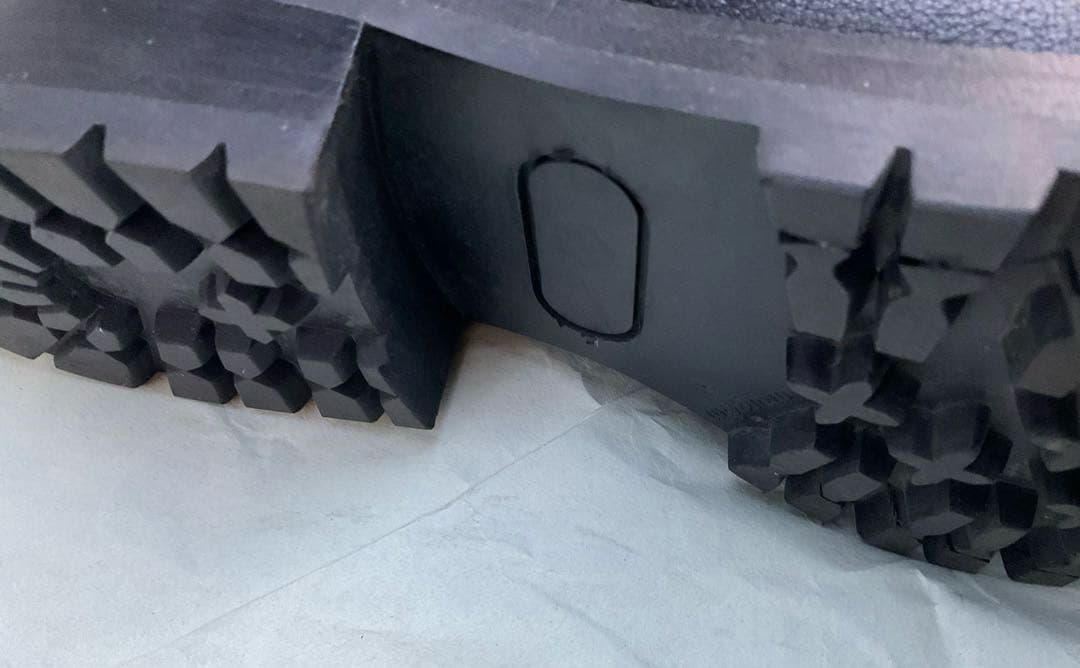 SARTORE サルトル　エンジニアブーツ　ムートンファー　36 黒　23cm