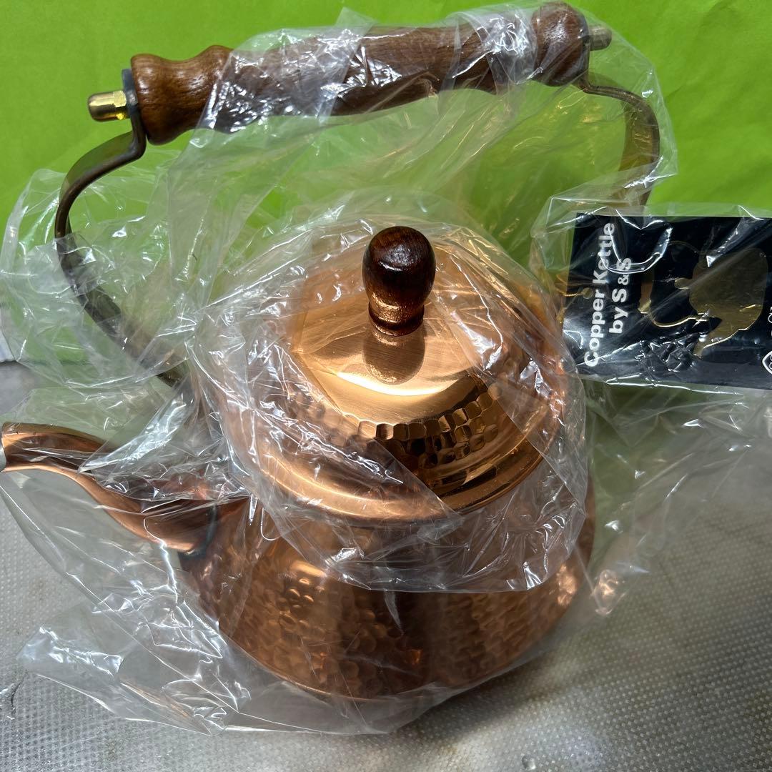 【新品】島本製作所製 エスエス 銅 ベルケトル やかん　1.8ℓ 新品・未使用