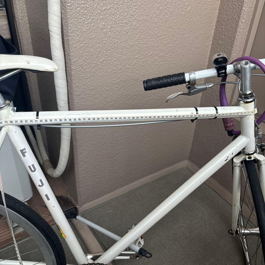 [名古屋市内近郊お引き取り限定]FUJI Feather ロードバイク ホワイト