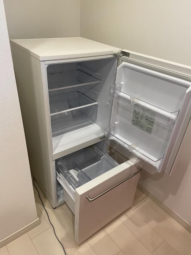 n*4様 無印良品　MUJI 冷蔵庫　１５７Ｌ　ホワイト　シンプル　白　冷凍　冷