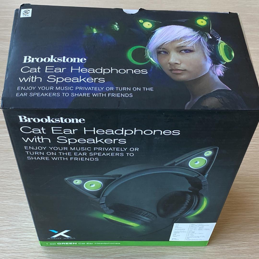 AXENT WEAR ネコ耳 ヘッドフォン Cat Ear Headphones