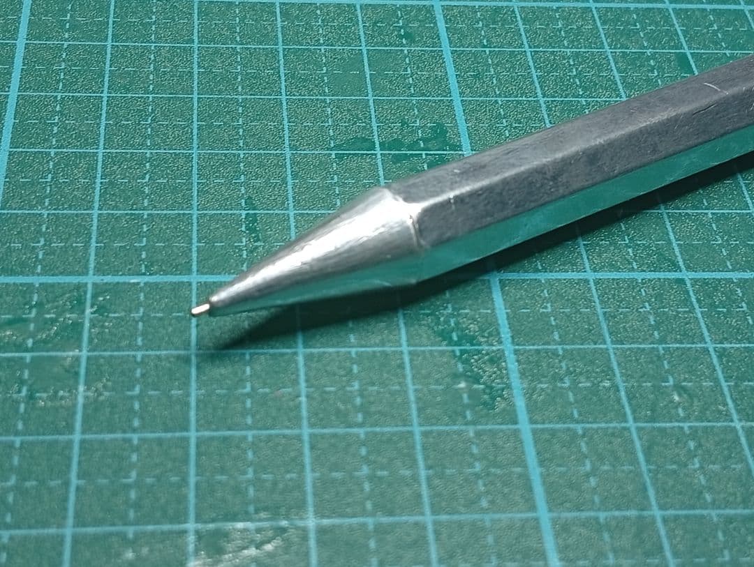 カヴェコスペシャルシャーペン シルバー(自作)