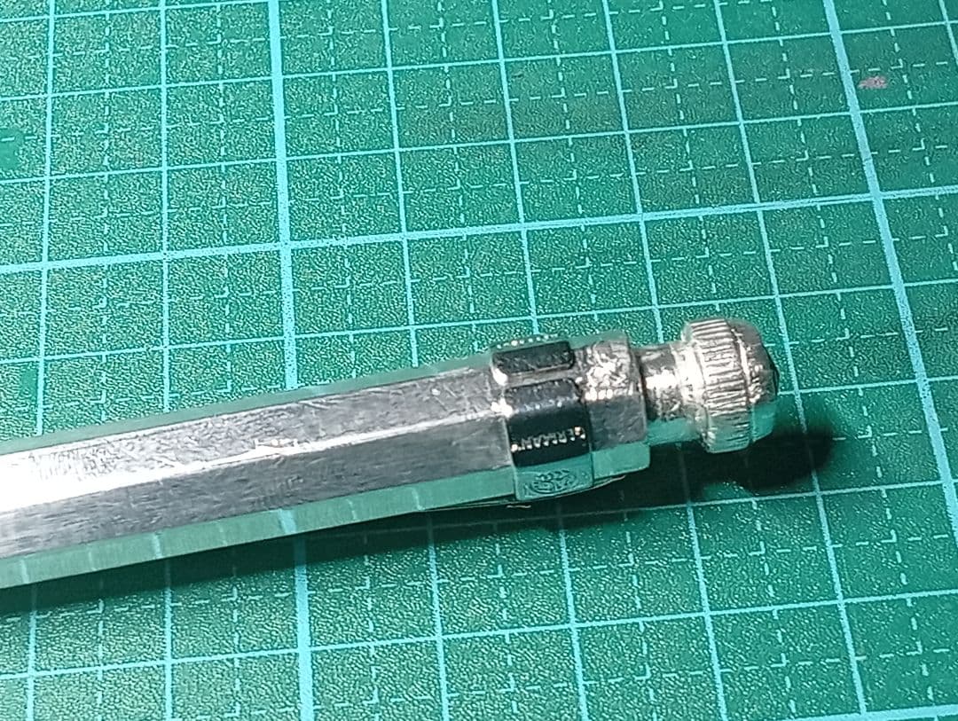 カヴェコスペシャルシャーペン シルバー(自作)