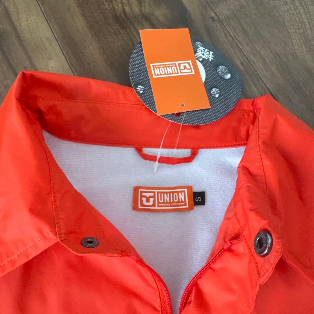 新品UNION ナイロンジャケット コーチジャケットUNION BINDING