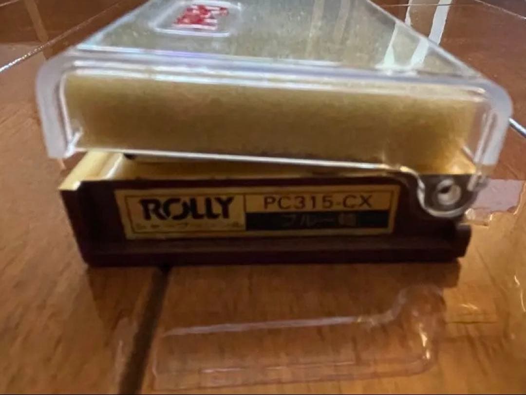 ぺんてる ROLLY 廃番シャープペン ダブルノック ブルー軸