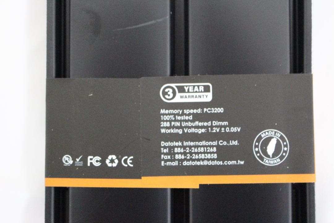 【新品未開封】DATO DDR4-3200 16GB 8GBx2枚 ②