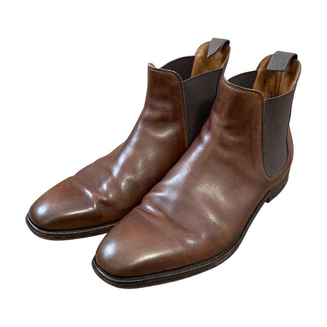 Crockett & Jones チェルシー　サイドゴアブーツ　8 E ブラウン