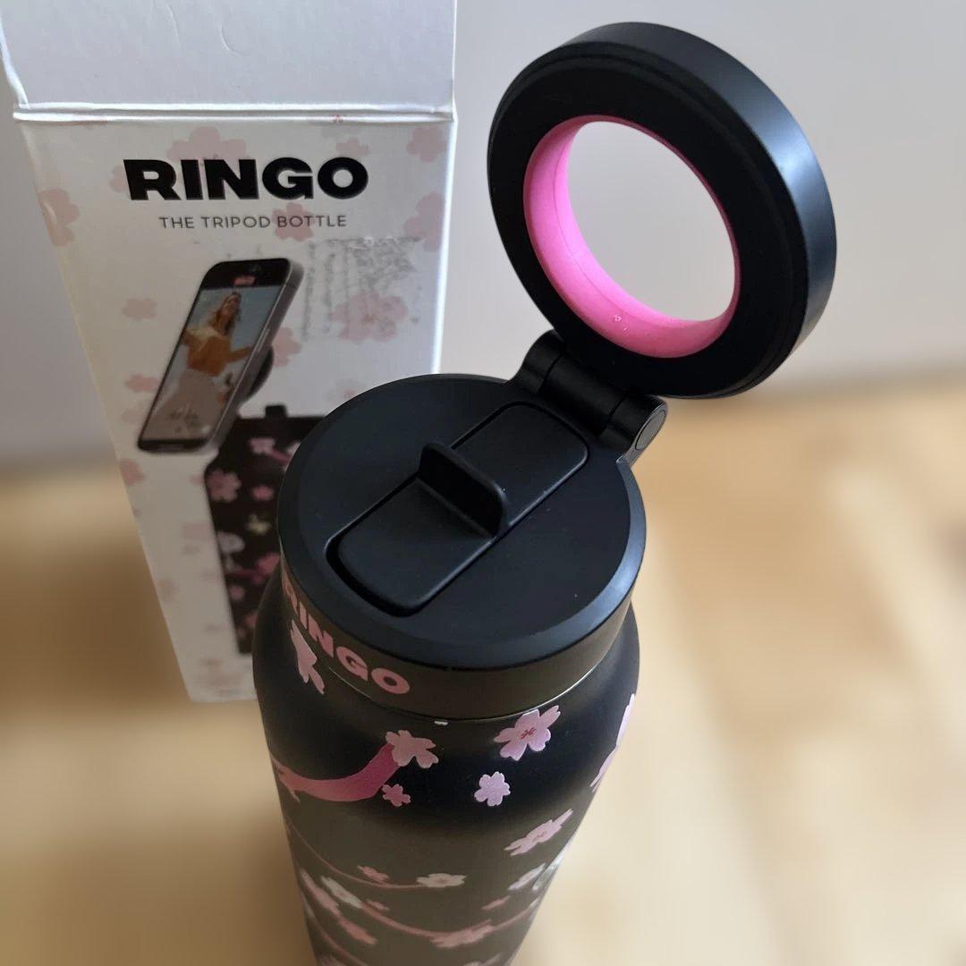 RINGO スヌーピー 水筒 桜柄