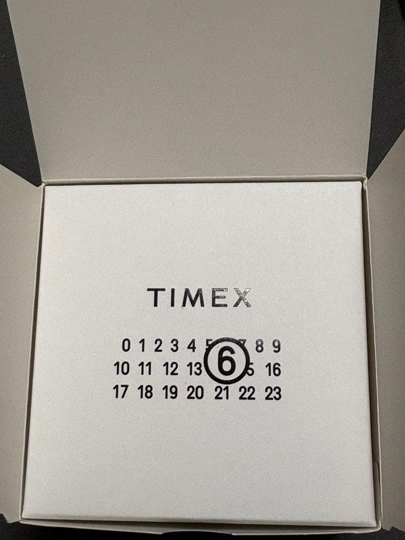 MM6 × Timex T80 S/M リング