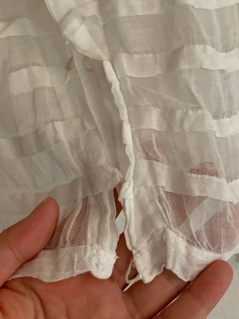 19世紀 france antique フランスアンティーク ブラウス レース