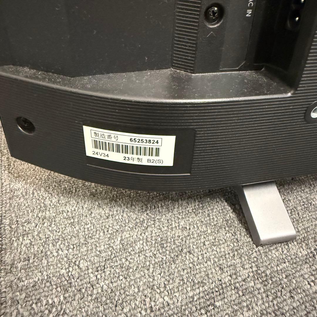 TOSHIBA 24V34 液晶テレビ 本体　23年製