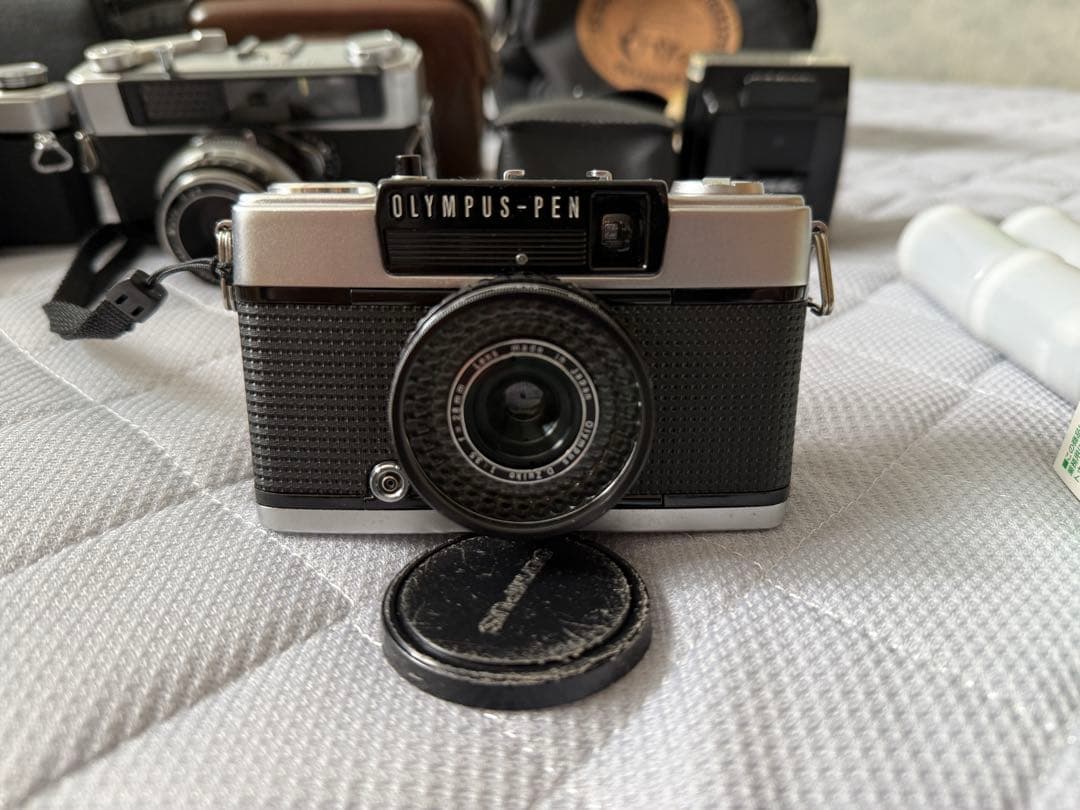 オリンパス　オールド一眼レフ&PEN レンズ　フィルム　ケース　セット