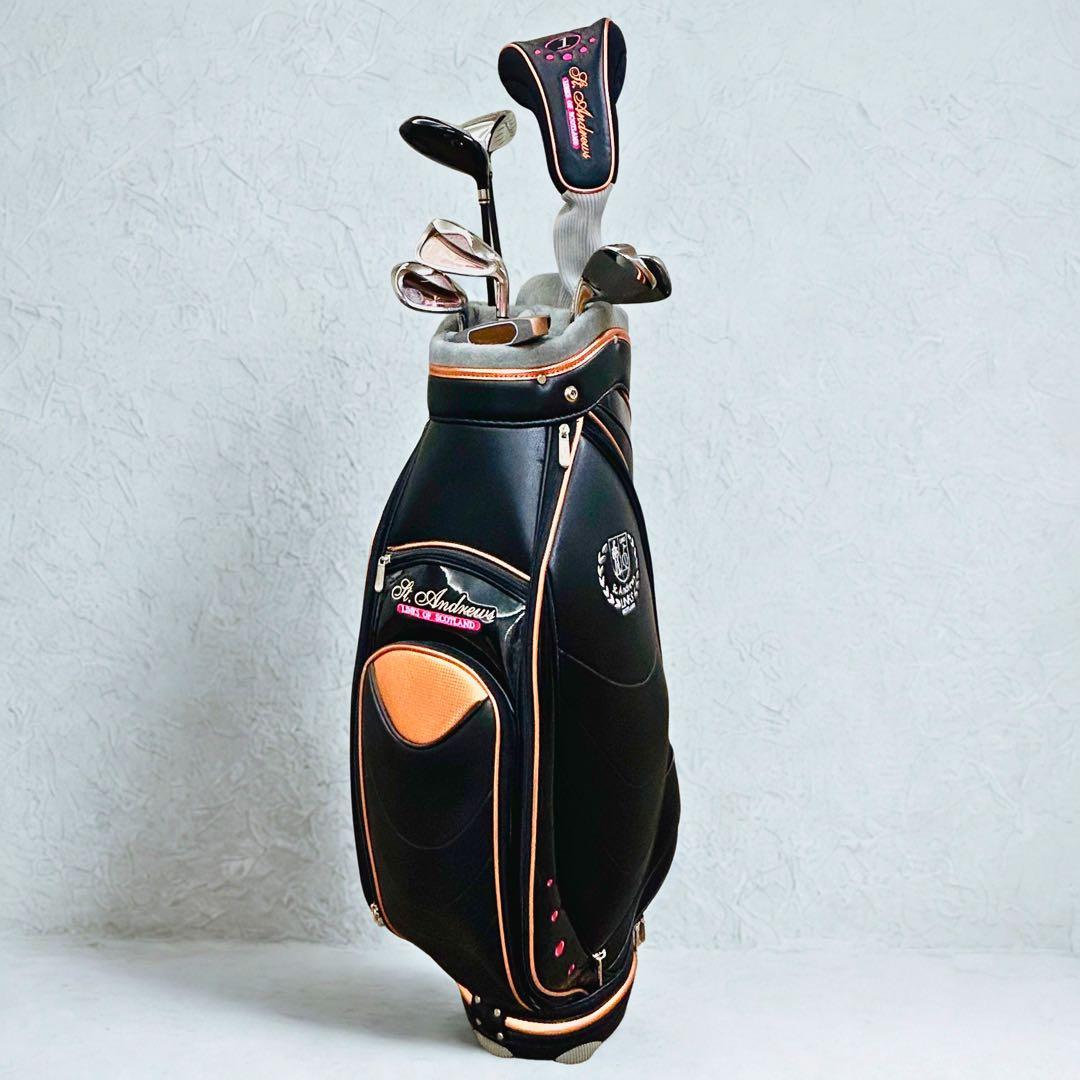 【美品】St.Andrews SA-602L レディース 8本 ハーフセット
