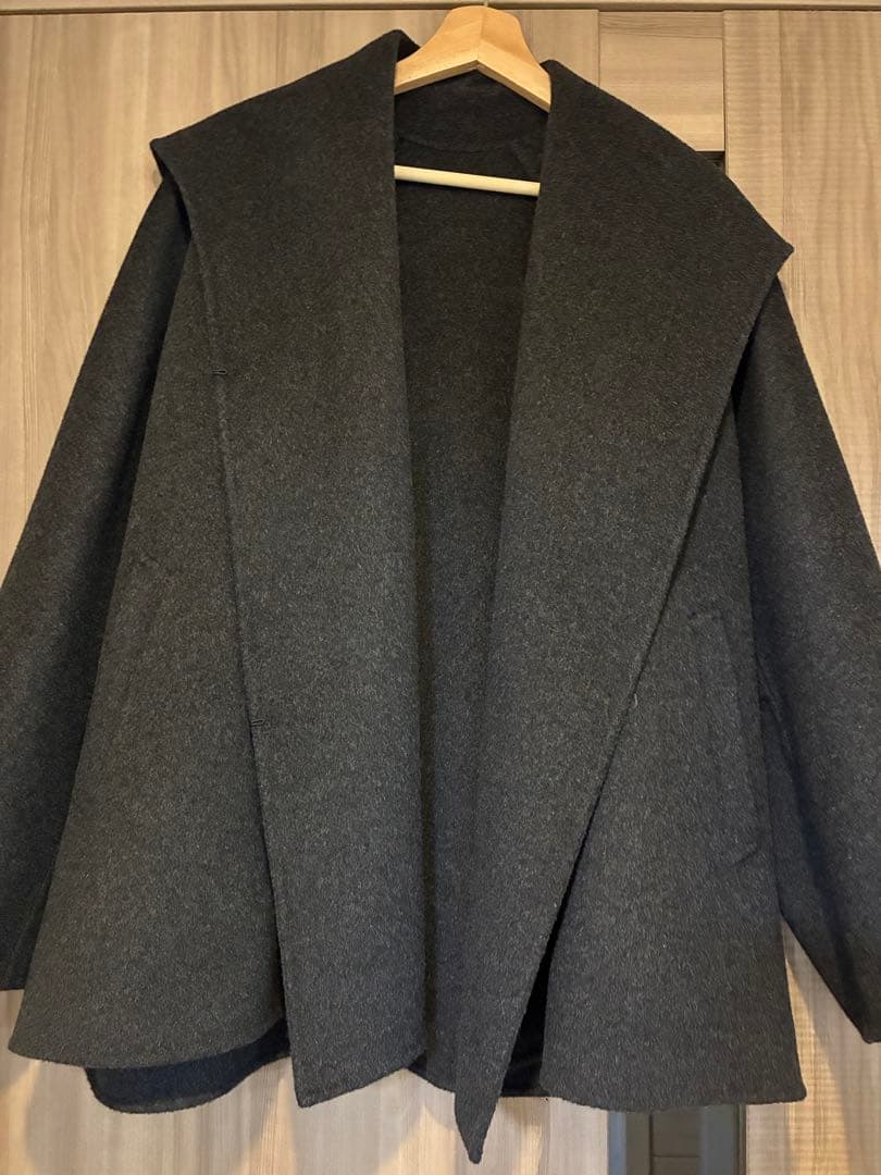 お値下げ！plage ハミルトン DRAPE MIDDLE コート36