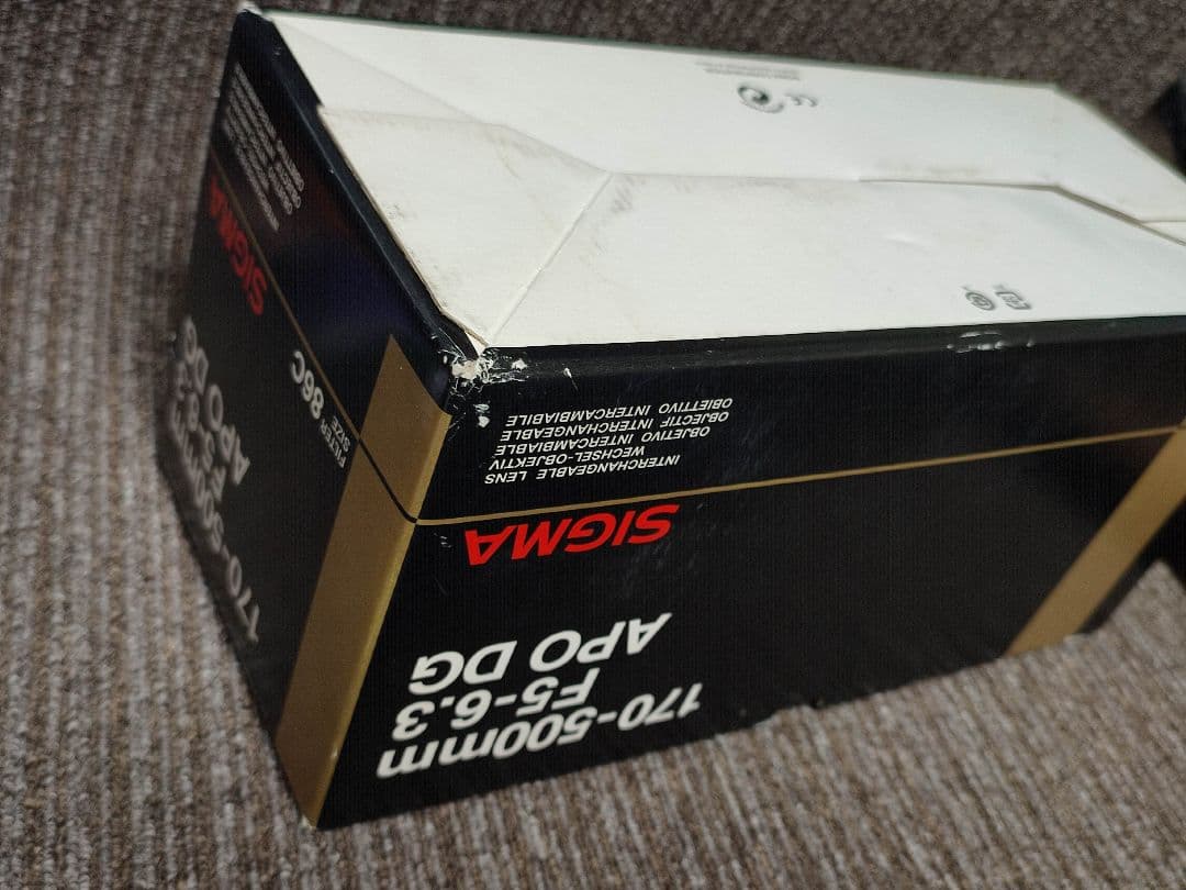 SIGMA 170-500mm 1:5-6.3 APO DG ニコンマウント