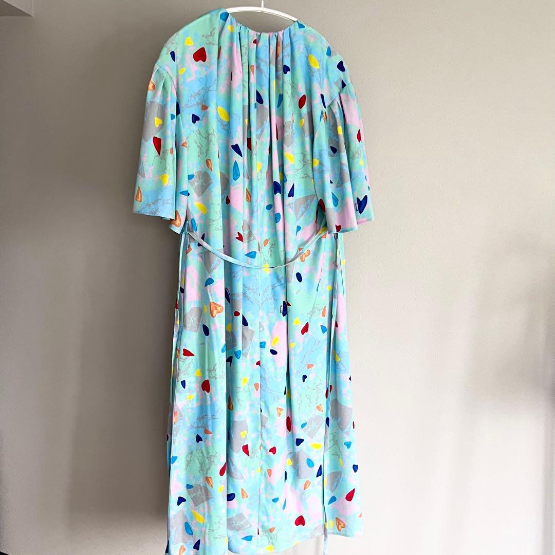 R*☆様 MUVEIL 2025ss ストーンプリントドレス