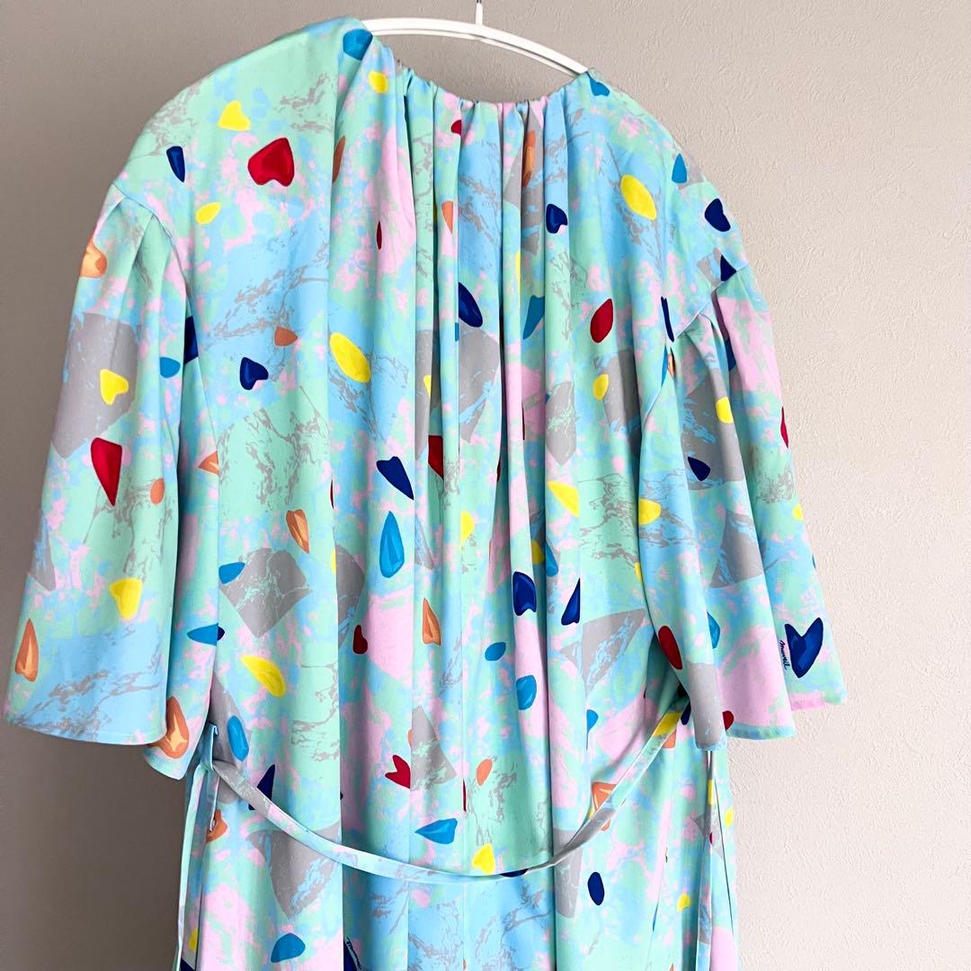 R*☆様 MUVEIL 2025ss ストーンプリントドレス