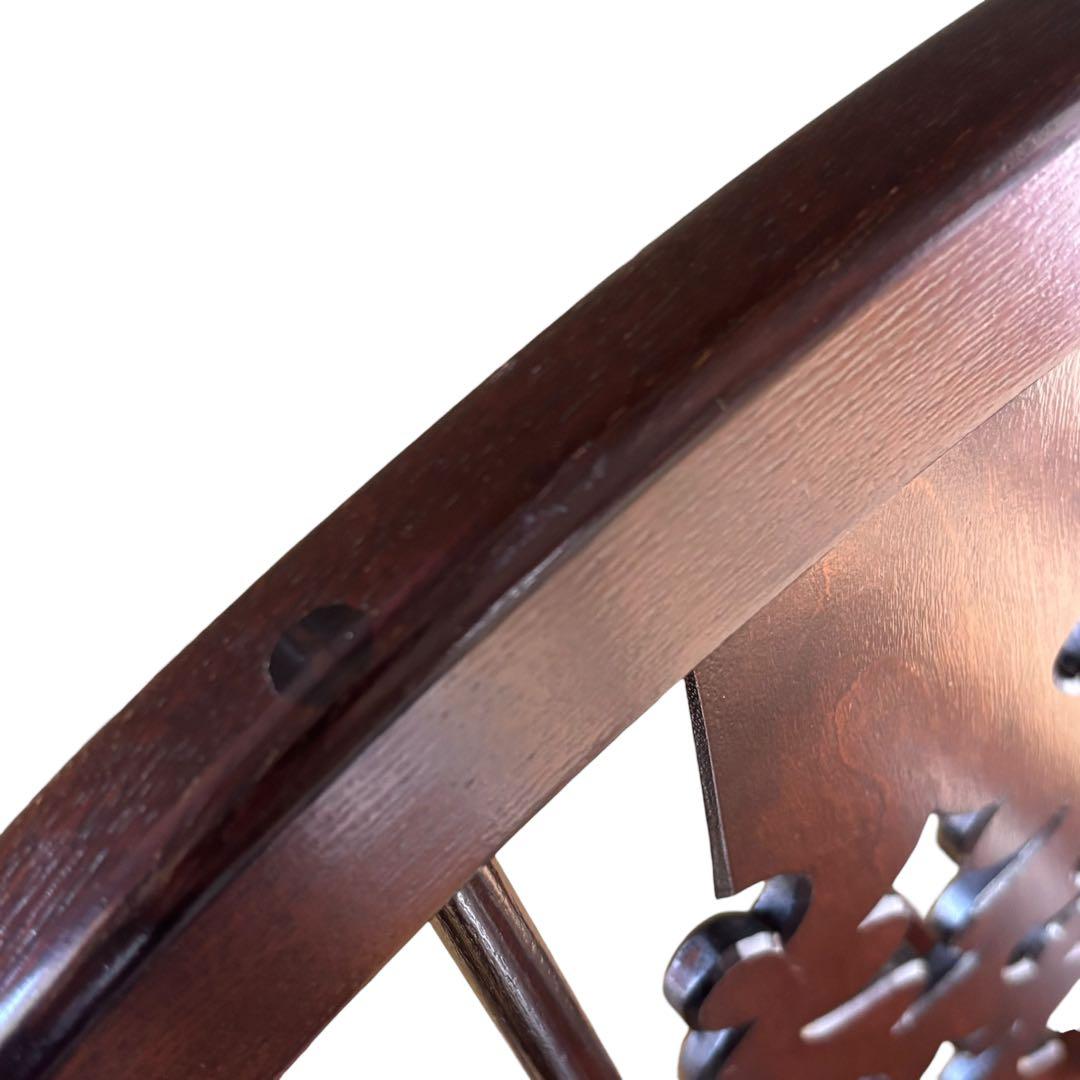 刻印有り 松本民芸家具 W型 ロッキングチェア ミズメザクラ