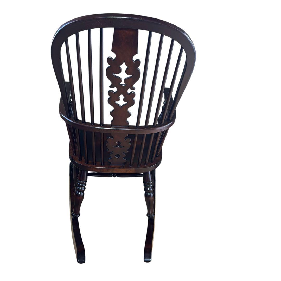 刻印有り 松本民芸家具 W型 ロッキングチェア ミズメザクラ