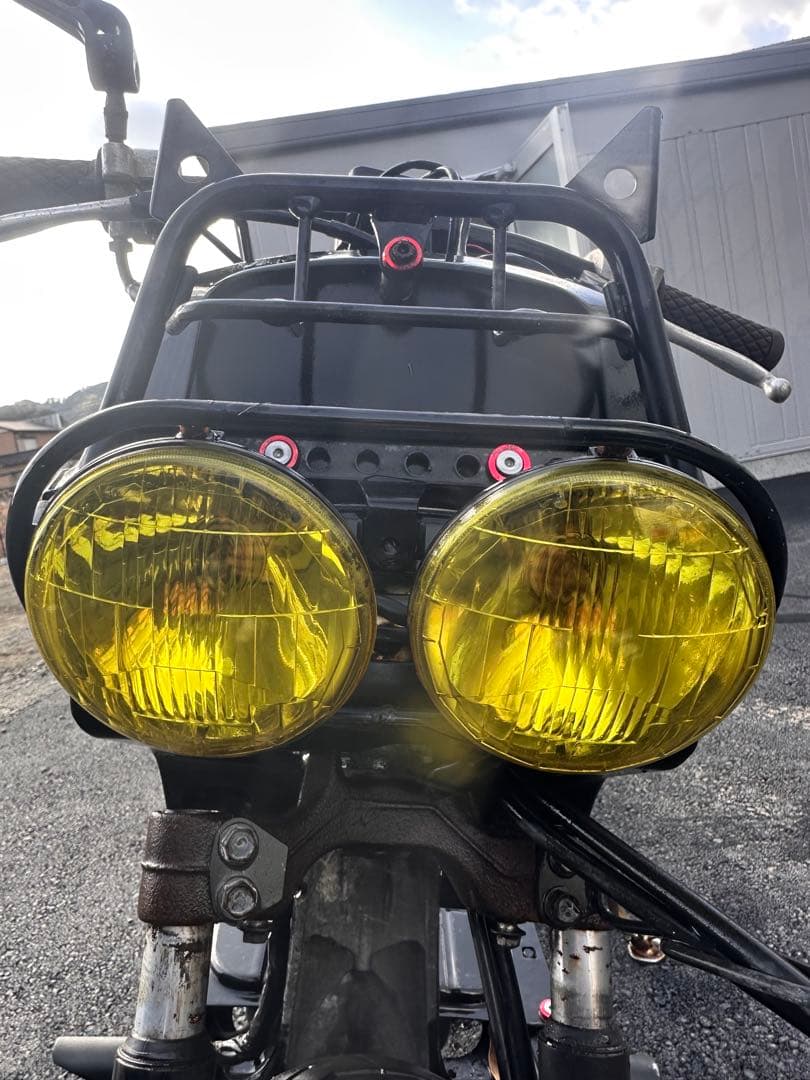 AF58 ズーマー US デカ目ヘッドライト ラッカス ステー リフレクター