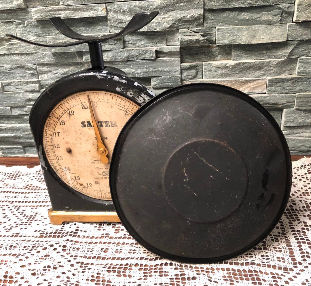 イギリスアンティーク★SALTER No. 34 アナログスケール★キッチン秤