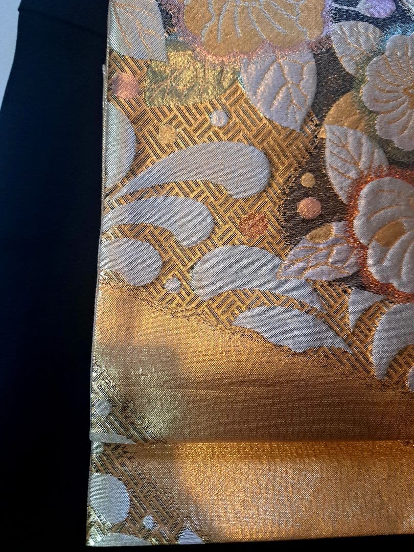 新品未使用❇️作家もの辻ケ花黒留袖　 未使用辻ケ花袋帯　５つ紋　フルセット