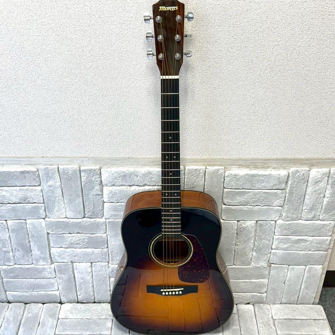 Morris モーリス M12TS アコースティックギター ケース付き