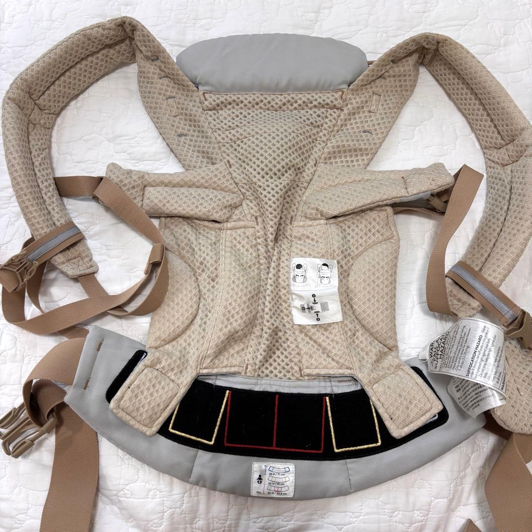 エルゴベビー オムニブリーズ ベージュ 抱っこ紐 ベビー用品