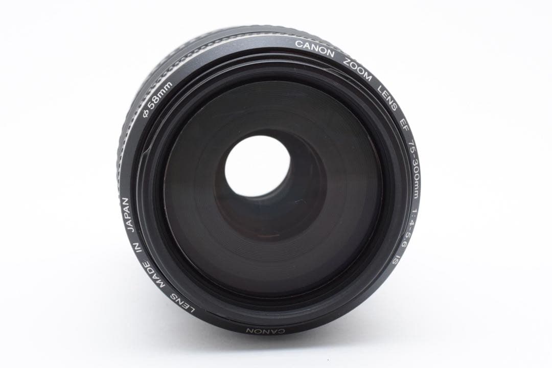 キヤノン★手ブレ補正付 超望レンズ EF 75-300mm IS USM
