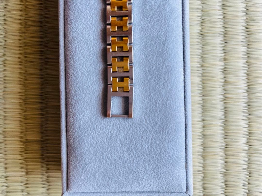 HERMES☆エルメス☆クリッパーコンビ☆クォーツ☆電池交換済み