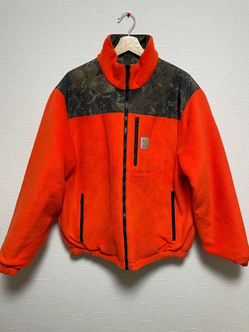 Carhartt 　カーハート　デンビー　リバーシブルジャケット　オレンジ×カモ